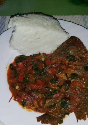 A picture of Wet fried Tilapia Fish.