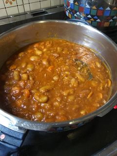 Φωτογραφία της συνταγής Φασόλια γίγαντες στην χύτρα