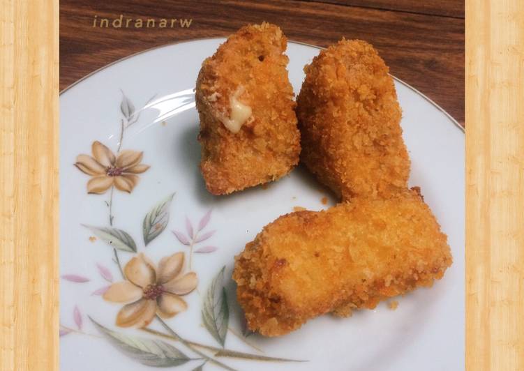 Resep Nugget Ayam Udang isi Keju oleh Indrana Ratna - Cookpad