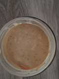 Keto Greek Yogurt with Cream Cheese, Garlic Sauce and Soy