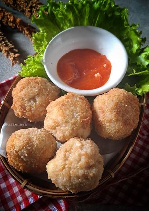 Foto resep Rice Cheese Chicken Ball