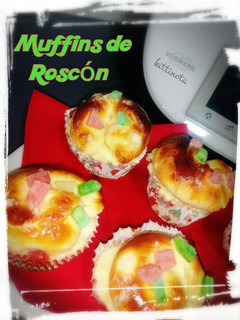 Una foto de Muffins de roscón (Thermomix)