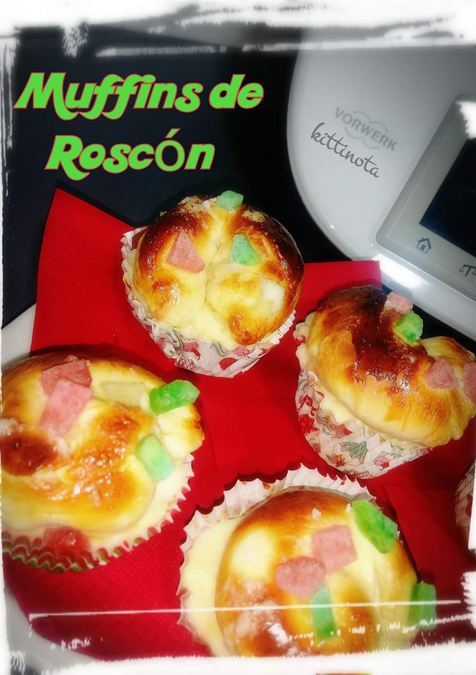 Una foto de Muffins de roscón (Thermomix)