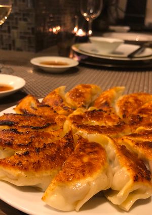 Foto di Gyoza, ravioli giapponesi