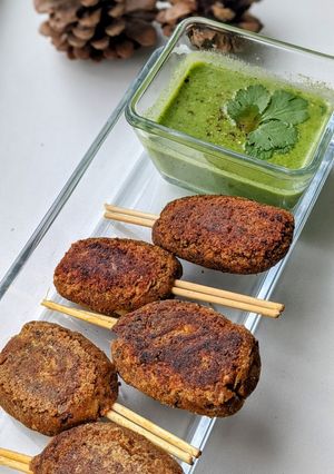 A picture of Crispy Soya chaap.