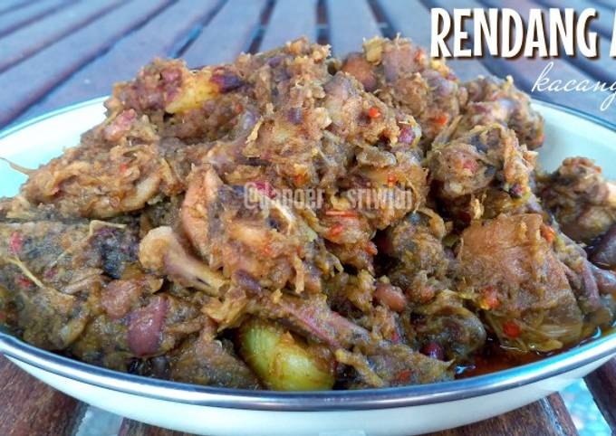 Rendang Ayam Kacang Merah