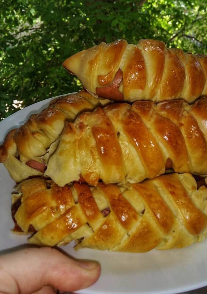 Сосиска в тісті🍘