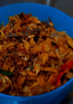 Foto resep Tongkol suwir pedas