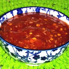 A picture of Chilli garlic dip.