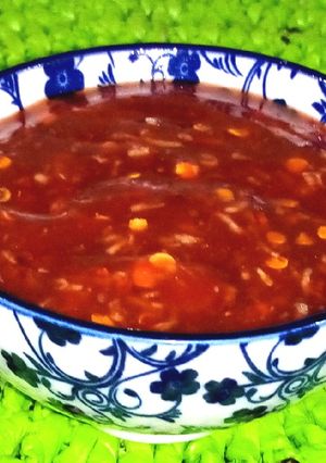 A picture of Chilli garlic dip.
