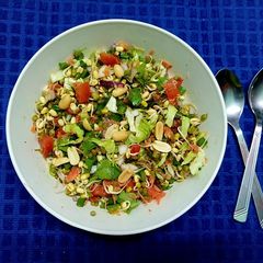 A picture of Moong Sprouts Salad.