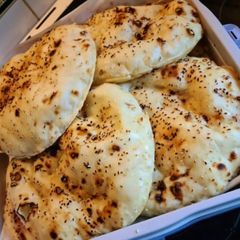 A picture of Sesame Flat Bread (Mkate wa Ufuta).