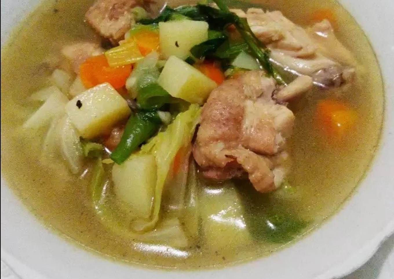 Sop Ayam ala Nona Kentir