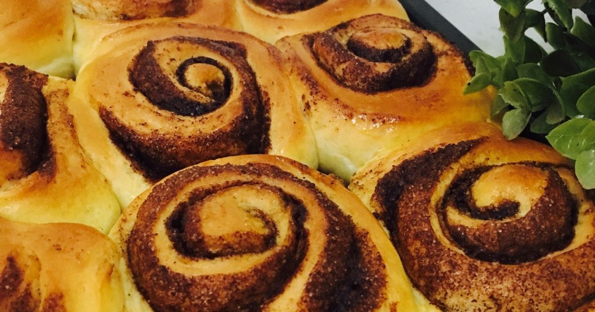 Resep Roti Cinnamon Rolls oleh rina dewi - Cookpad