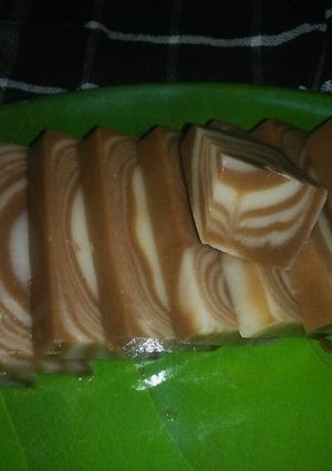Foto resep Puding zebra lembut dan simple