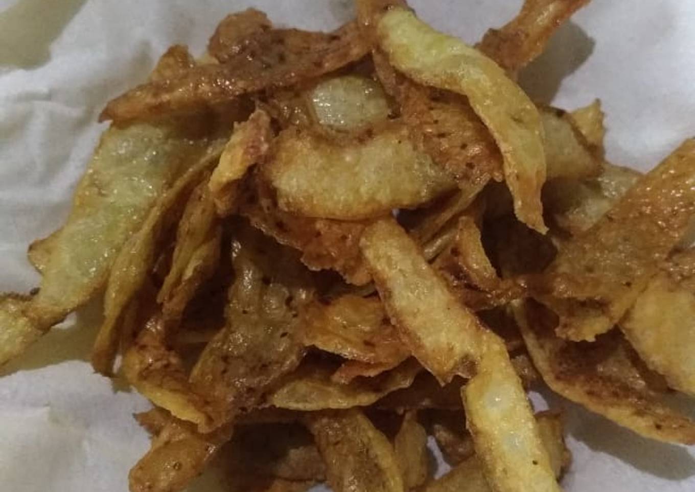 Skin Potato Crispy (Kulit Kentang Krispi)