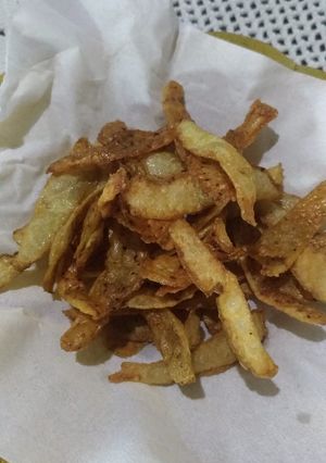 Foto resep Skin Potato Crispy (Kulit Kentang Krispi)