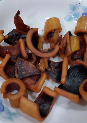 烤魷魚乾 的食譜成品照片
