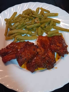 Una foto de Pollo a la barbacoa