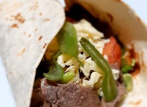 Una foto de Tacos o burritos saludables