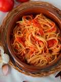 Pasta con Salsa Arrabiata