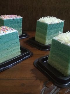 Foto resep Cake Kukus Ombre