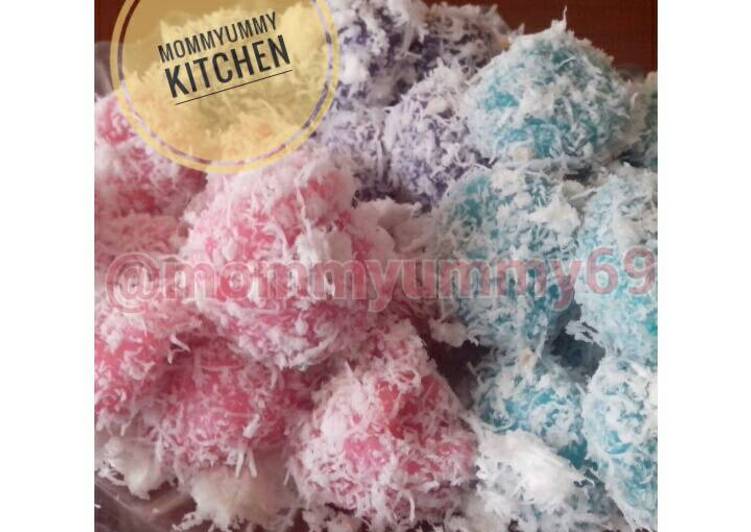 Resep Klepon Warna Warni Anti Gagal