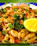 Tôm Đất Xào Ngò Gai