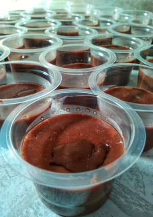 Foto resep Puding coklat simple