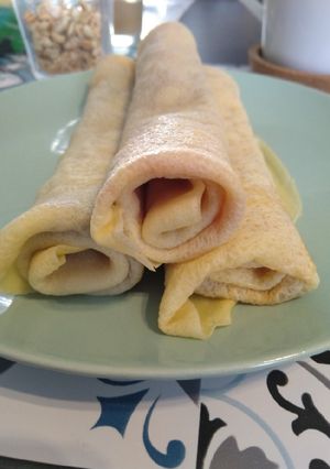 Une photo de Crêpe bulgare au yaourts