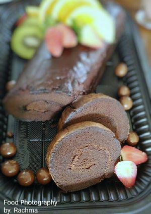 Foto resep Brownies Roll Chocolate