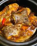 Cá Hú/Bông Lau/Basa Kho Tộ