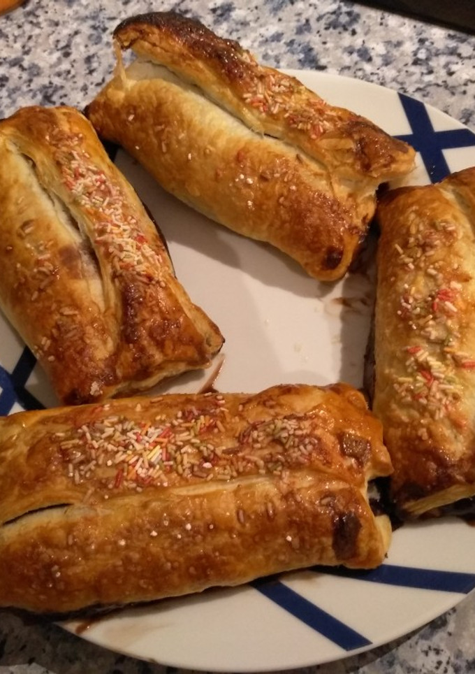 Una foto de Napolitanas de chocolate