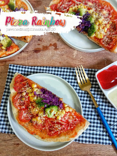 Foto resep Pizza Rainbow