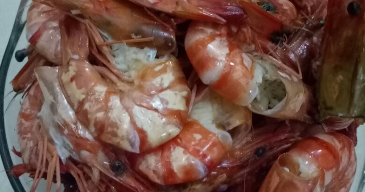 Resep Udang Steam Jahe Oleh Darren Lin Cookpad 