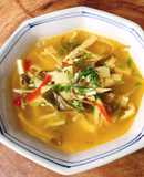 Canh măng trúc lá giang chua cay