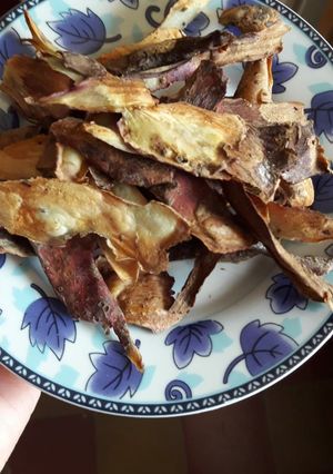 Una foto de SNACK DE VEGETALES, PAPA Y BATATA