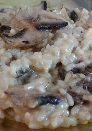 Una foto de Risotto Fungi