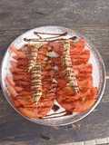 Tomate rosa con melva