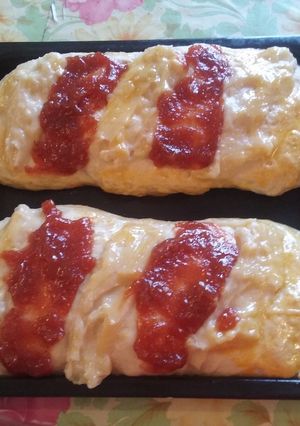 Una foto de Pan con membrillo y pastelera
