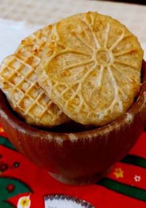 Sajtos bricelet recept fotója