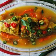 รูปของ Pindang ikan bandeng asam manis