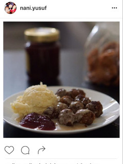 Foto resep Swedish meatballs IKEA ala nani
