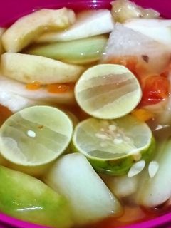 Foto resep Asinan buah