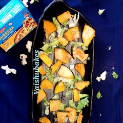 A picture of Cheesy Pumpkin Chips.