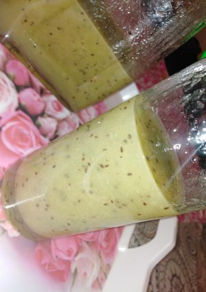 صورة لوصفة عصير كيوي بالليمون منعش🤩