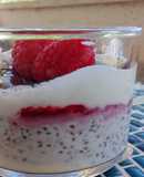 Pudding de yogur y chía