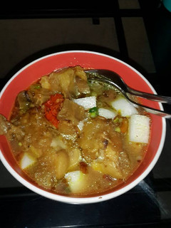 Foto resep Lontong kikil