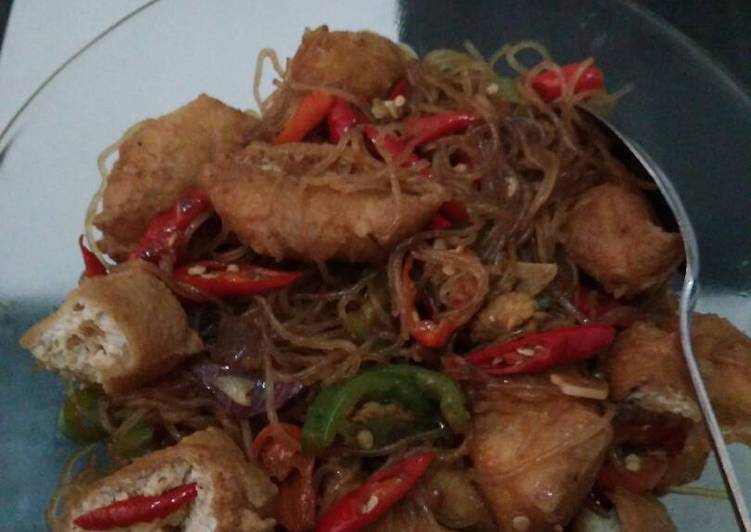 Resep Bihun tahu pedes manis ala chun, Anti Gagal