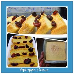 A picture of Wheat Flour Sponge Cake!.